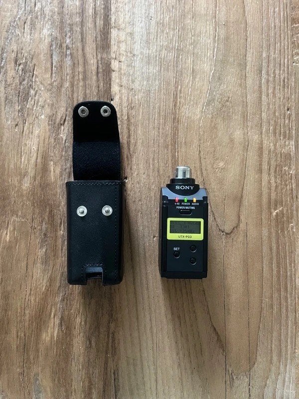 Sony UTX-P03 draadloze XLR plug-on zender 566-630 MHz, Muziek en Instrumenten, Ophalen, Gebruikt, Overige typen, Draadloos
