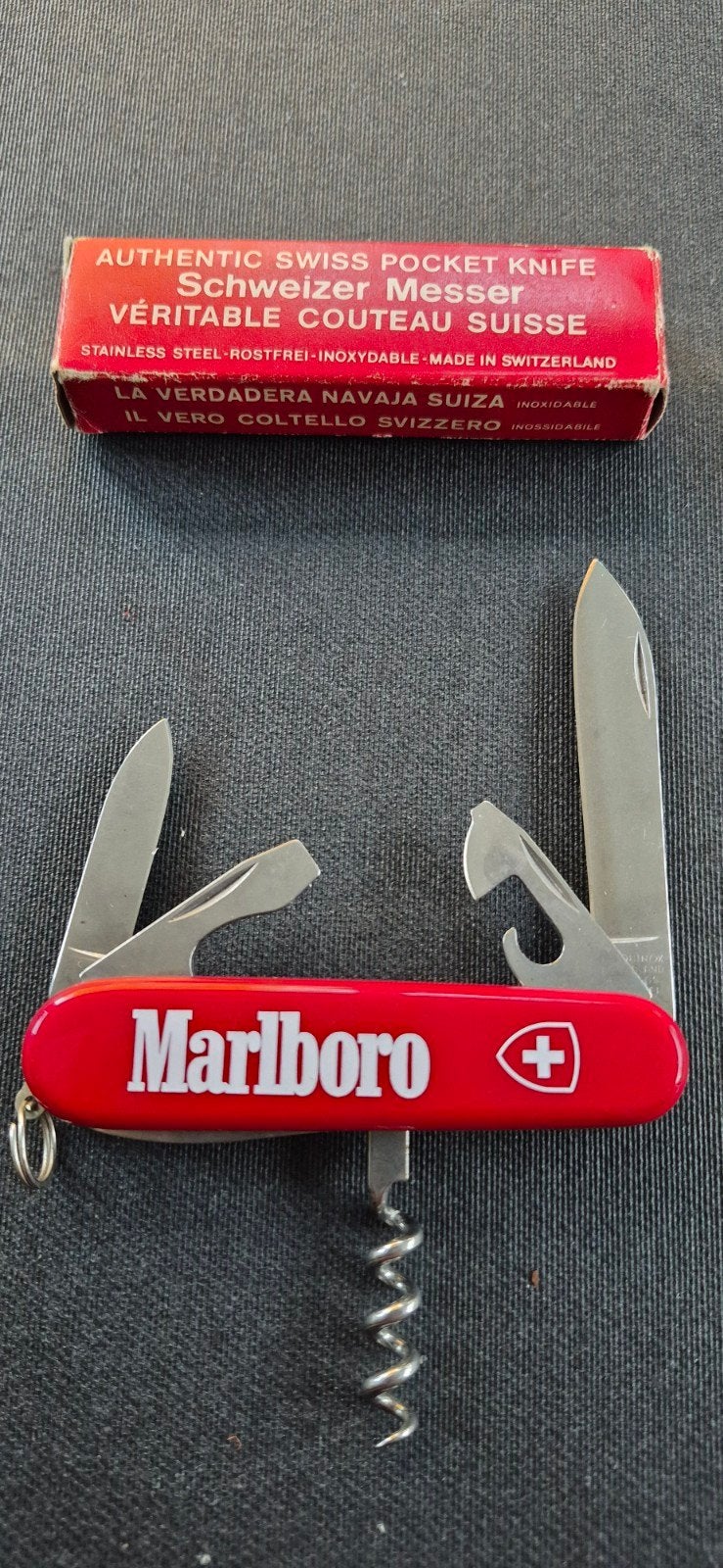 Origineel Victorinox Zwitsers Zakmes - Marlboro Editie (incl, Enlèvement