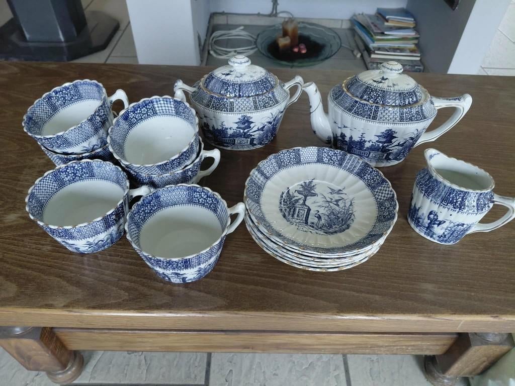 Koffieservies Art Déco 15 delig, Enlèvement, Comme neuf