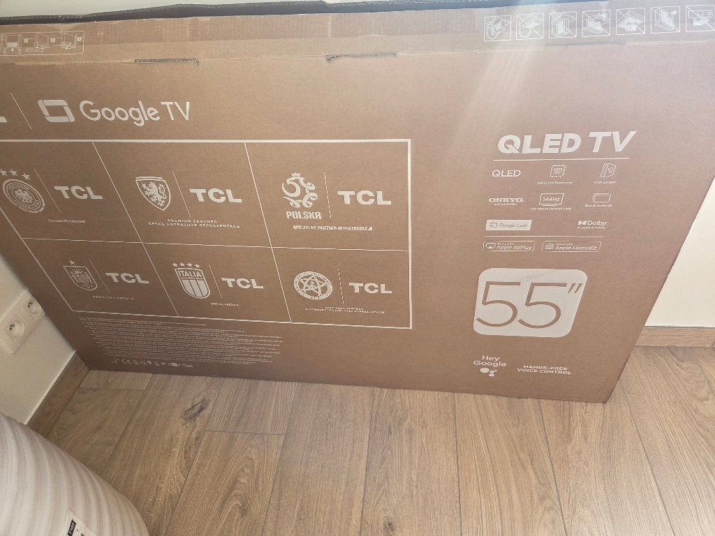Tcl QLED TV 55, TV, Hi-fi & Vidéo, Enlèvement, Neuf, QLED, Smart TV