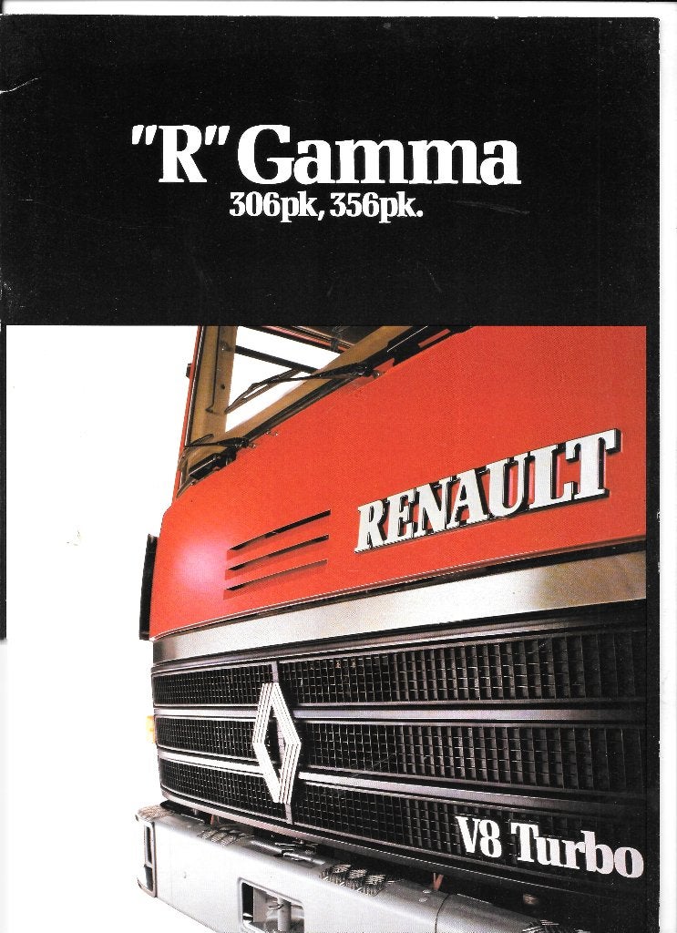 RENAULT R-SERIE, Livres, Enlèvement ou Envoi, Comme neuf, Renault