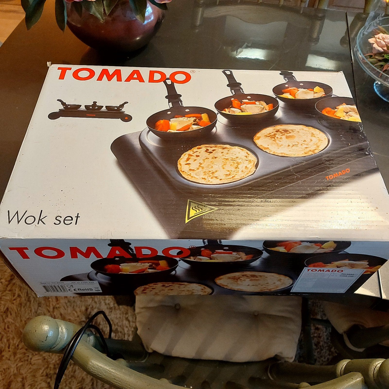 Tomado wok set 6 pers, Enlèvement