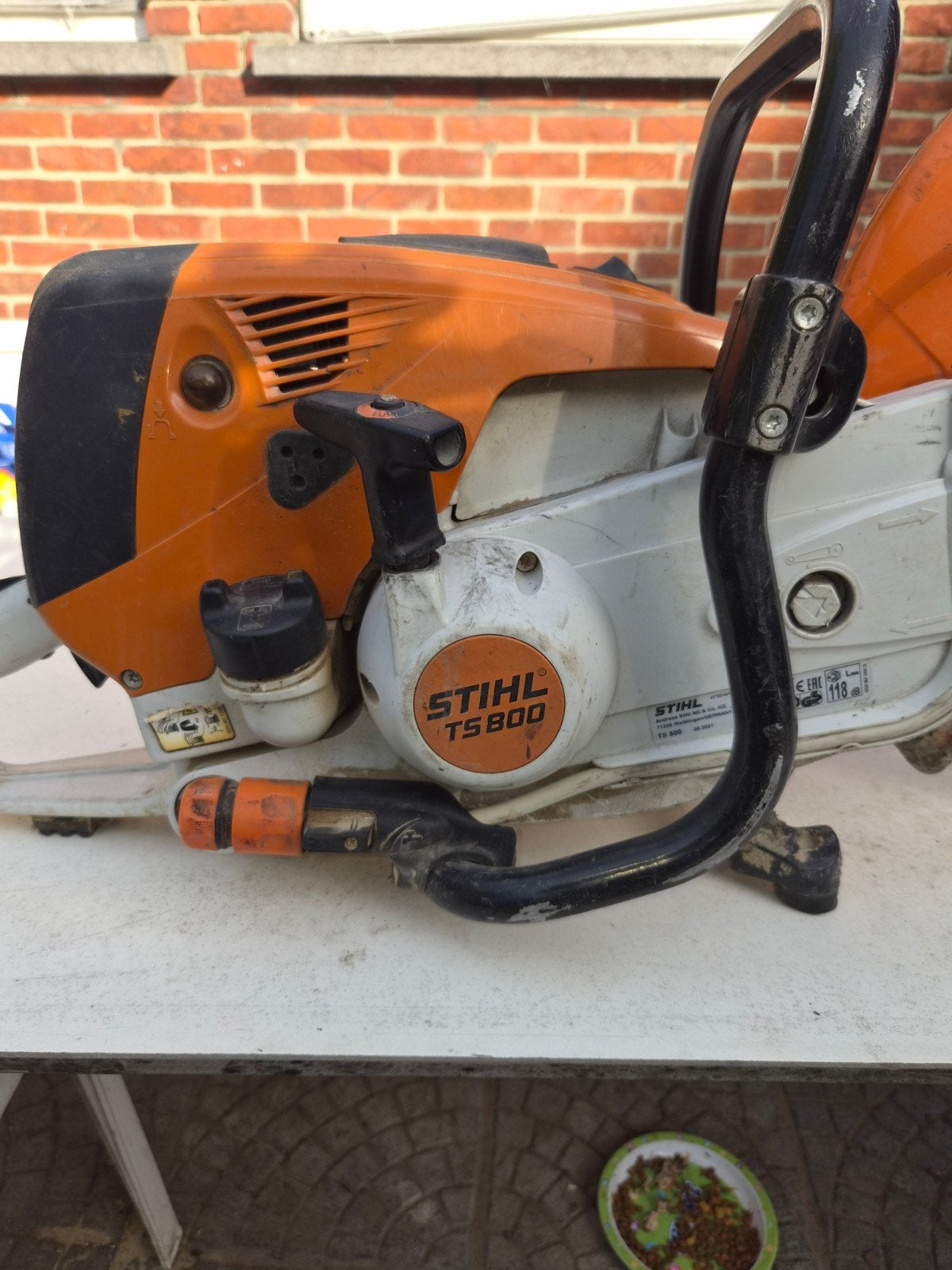 stihl, Ophalen
