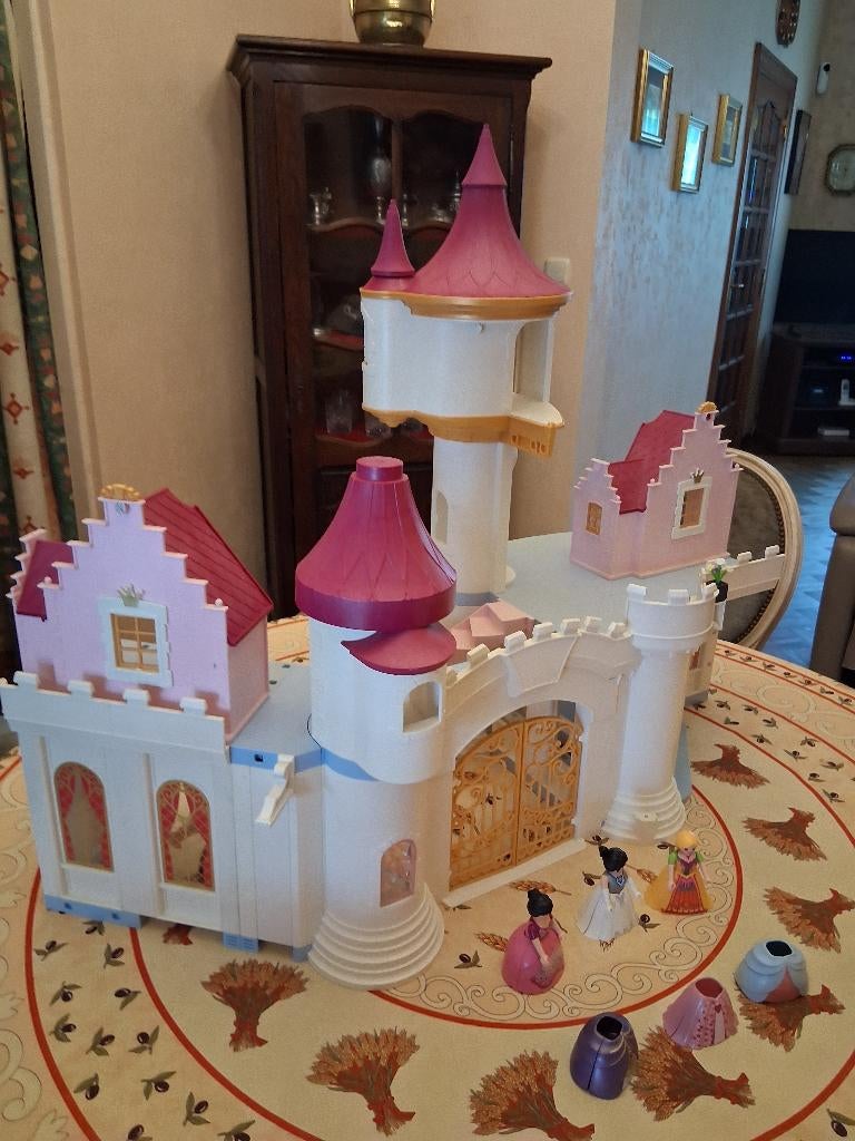 GRAND CHÂTEAU PRINCESSE  PLAYMOBIL, Enlèvement, Utilisé