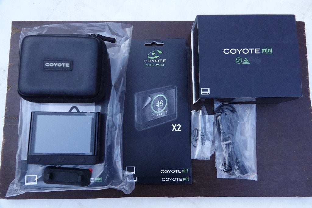 Coyote Mini set., Auto diversen, Autonavigatie, Ophalen of Verzenden, Zo goed als nieuw