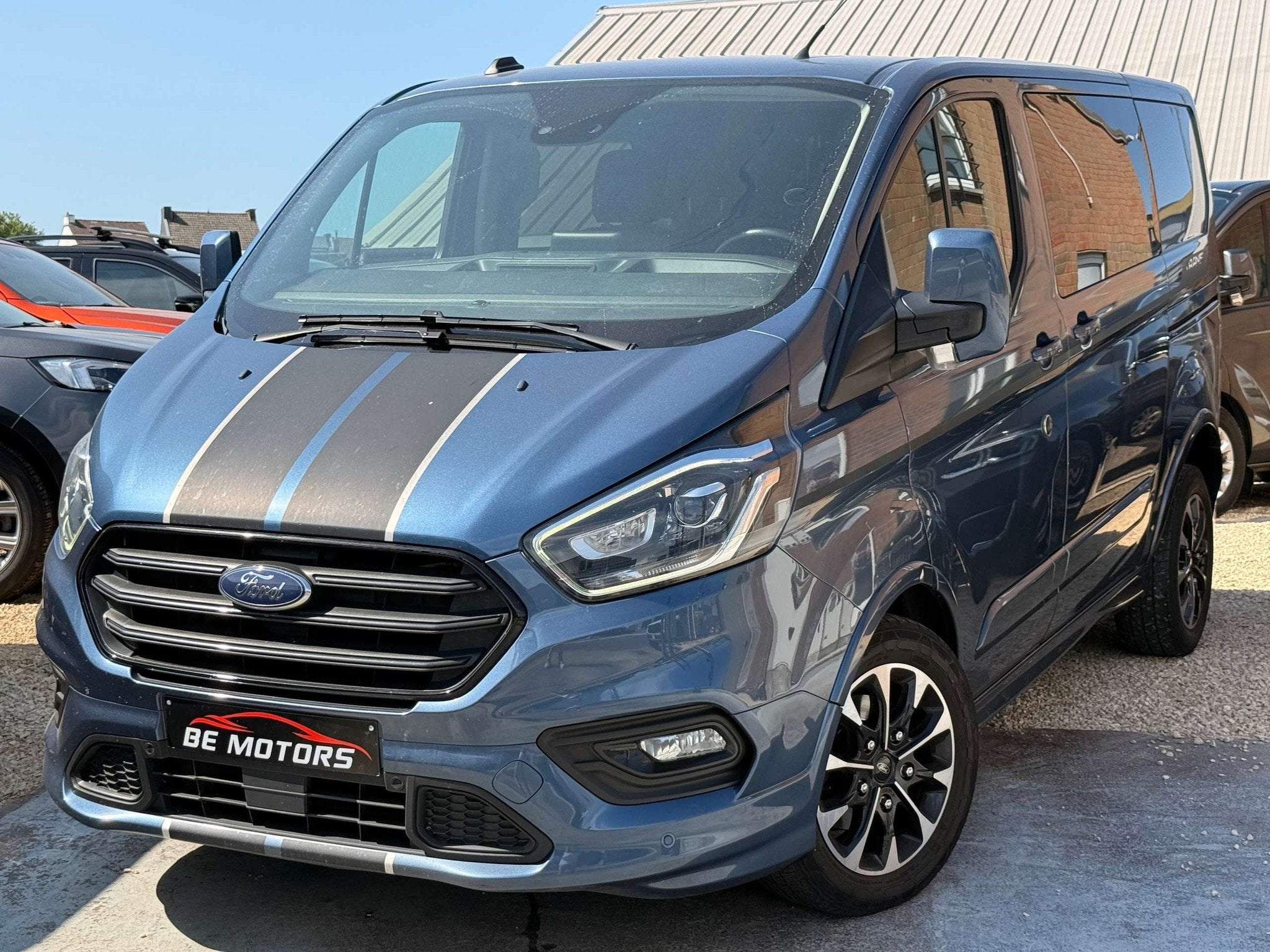 Ford Transit Custom Sport 2.0 TDCi L1H1 TVAC 185CV 5PL DOUBL, Auto's, Gebruikt, Bedrijf, 5 deurs, 136 kW