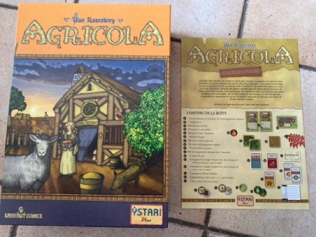 AGRICOLA + FERMIERS DE LA LANDE - super jeu de stratégie VF, Enlèvement ou Envoi
