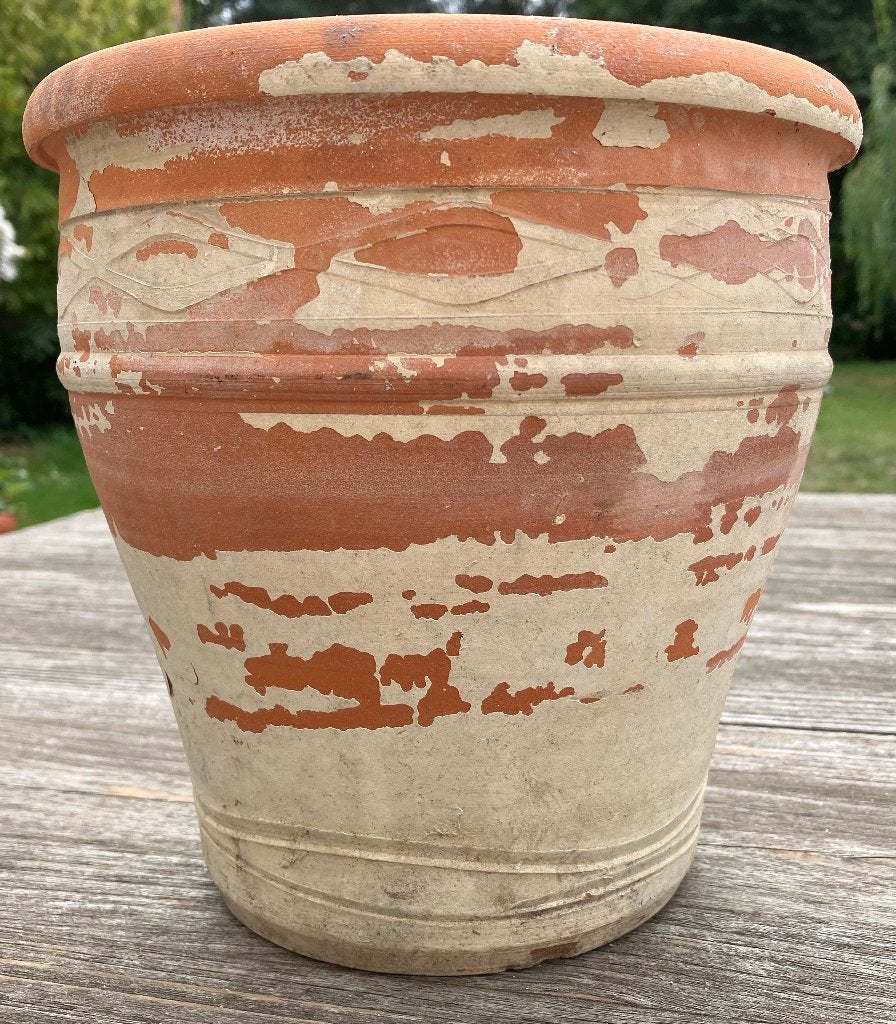 2 cache-pots en terre cuite, Enlèvement