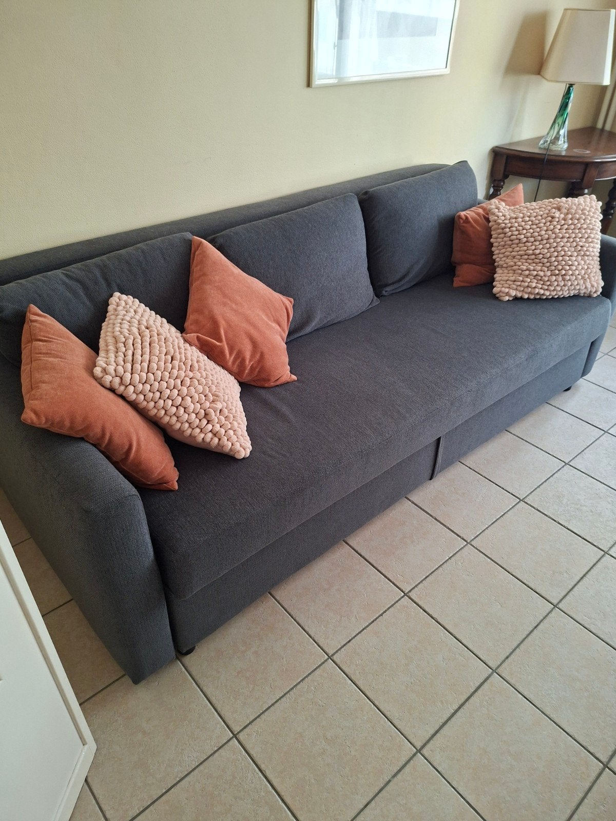IKEA FRIHETEN 3 zits slaapbank, Huis en Inrichting, Ophalen, Gebruikt