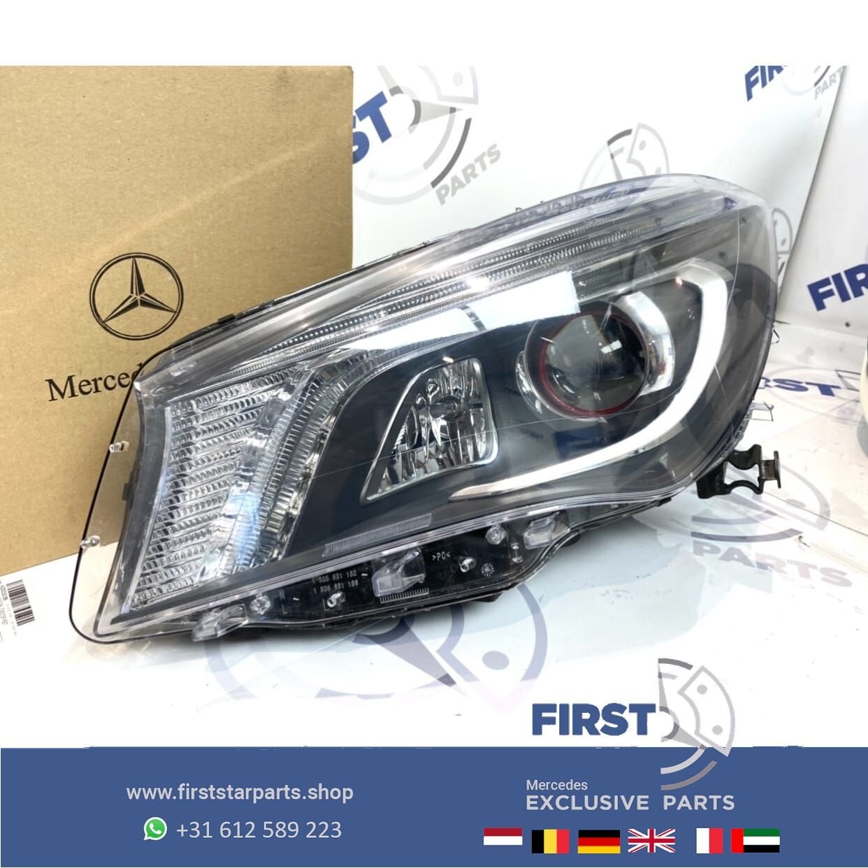 W117 CLA45 AMG ILS KOPLAMP LINKS RODE RING 2013-2016 origine