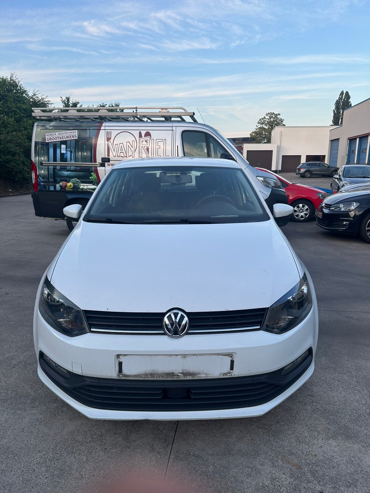 Volkswagen polo TDI 2017, Auto's, Volkswagen, Stof, Wit, 5 deurs, Particulier