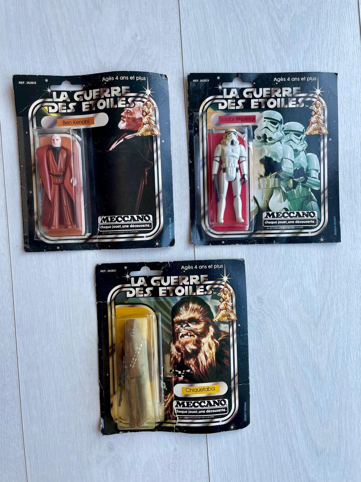 Figurines star wars vintage 1977, Enlèvement ou Envoi, Comme neuf