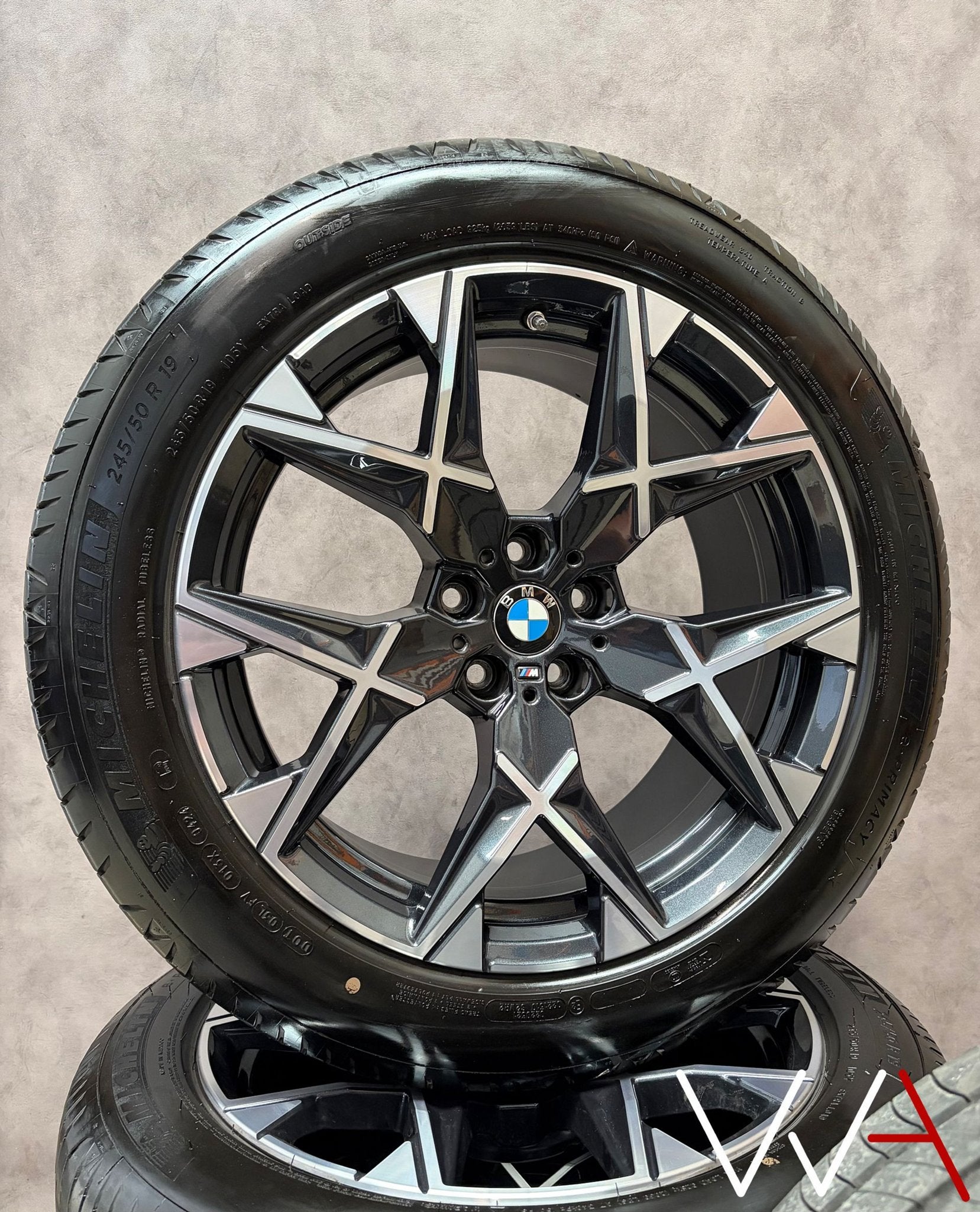 19'' BMW X3 G45 G70 M-Sport 1035M velgen BTW set Michelin, 19 inch, -, -, Banden en Velgen