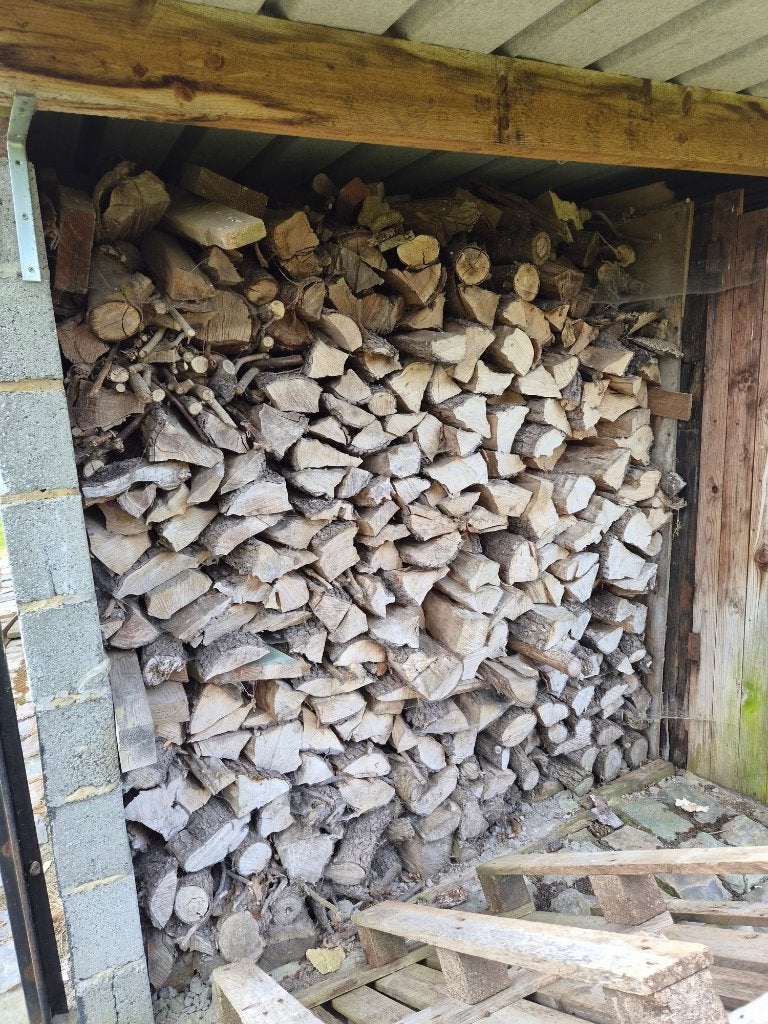Bois de chauffage sec (+/- 20 étoiles), 6 m³ ou plus, Enlèvement, Autres essences de bois, Bûches