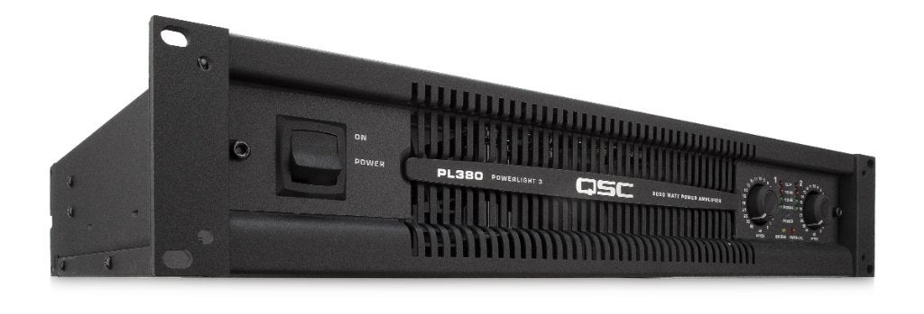 QSC PL 380 versterker, Ophalen, Gebruikt, 1000 watt of meer, Overige typen