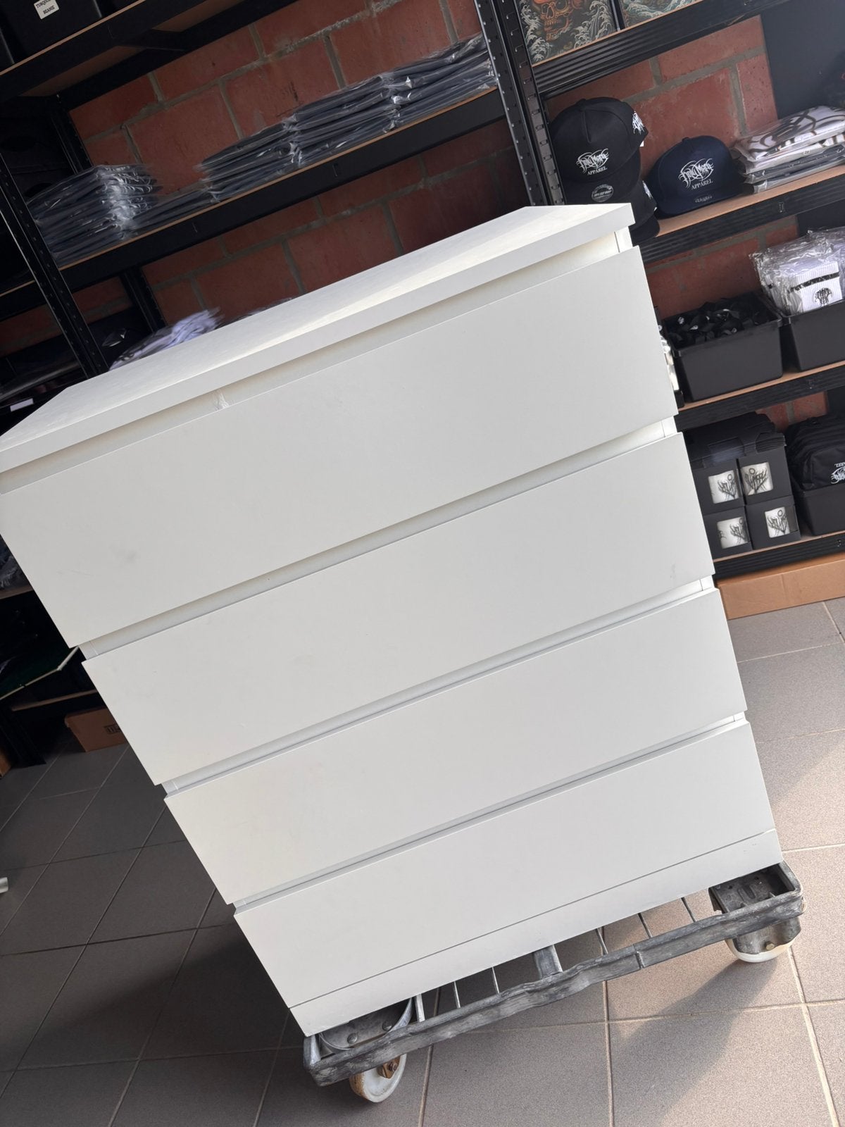Ladenkast MALM ikea, Huis en Inrichting, Kasten | Ladekasten, Zo goed als nieuw, 100 tot 150 cm, 50 tot 100 cm, 25 tot 50 cm, 3 of 4 laden