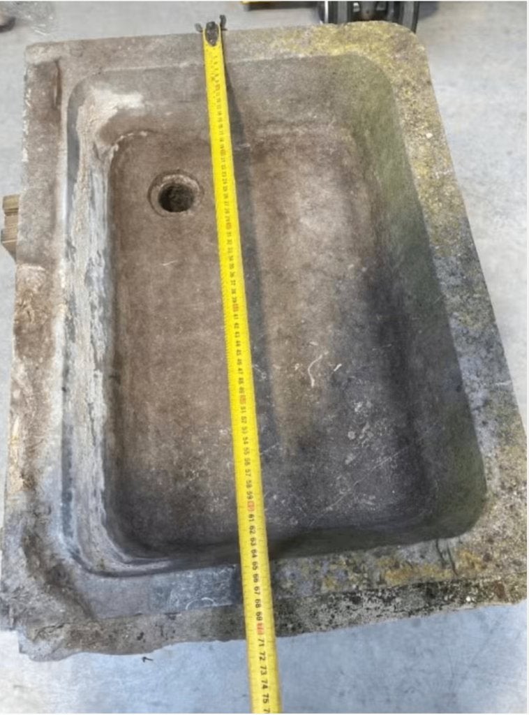 antieke arduin spoelbak, Doe-het-zelf en Bouw, Ophalen
