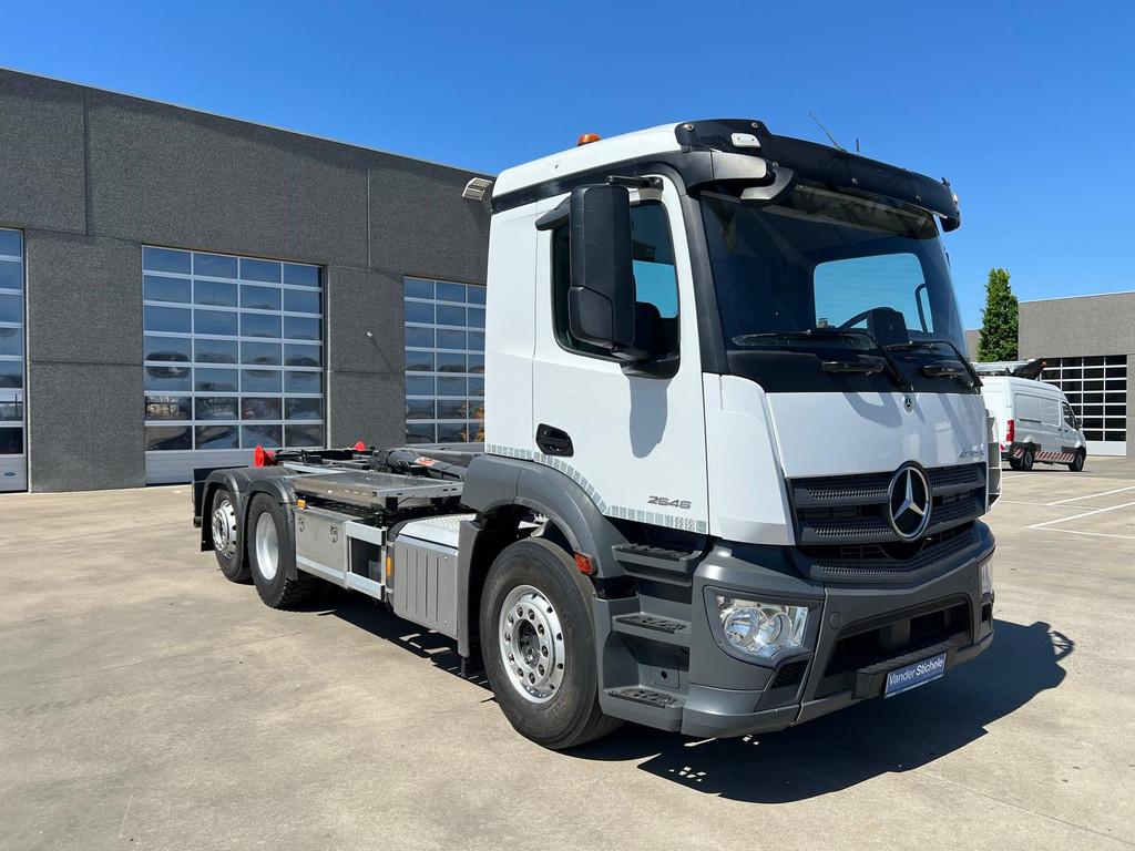 Mercedes-Benz ACTROS 2645 - AJK CONTAINERSYSTEEM - MOTOR-PTO, Autos, Achat, Euro 6, Entreprise, Autres carburants