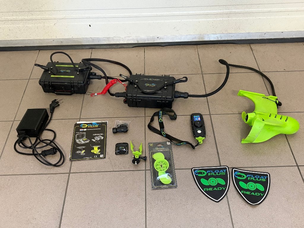 float plus  bellyboatmotor, Watersport en Boten, Ophalen, Gebruikt, Overige typen