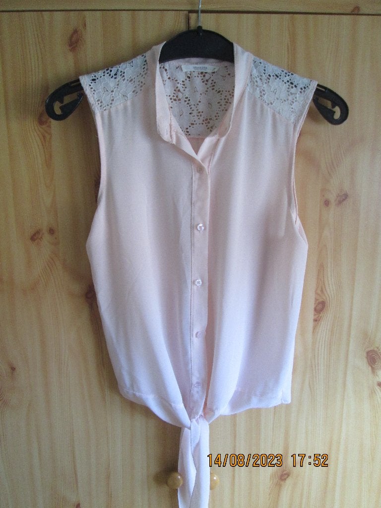 Chemisier rose pâle sans manches « Lola & Liza » Taille : S., Rose, Taille 36 (S), Lola liza, Comme neuf