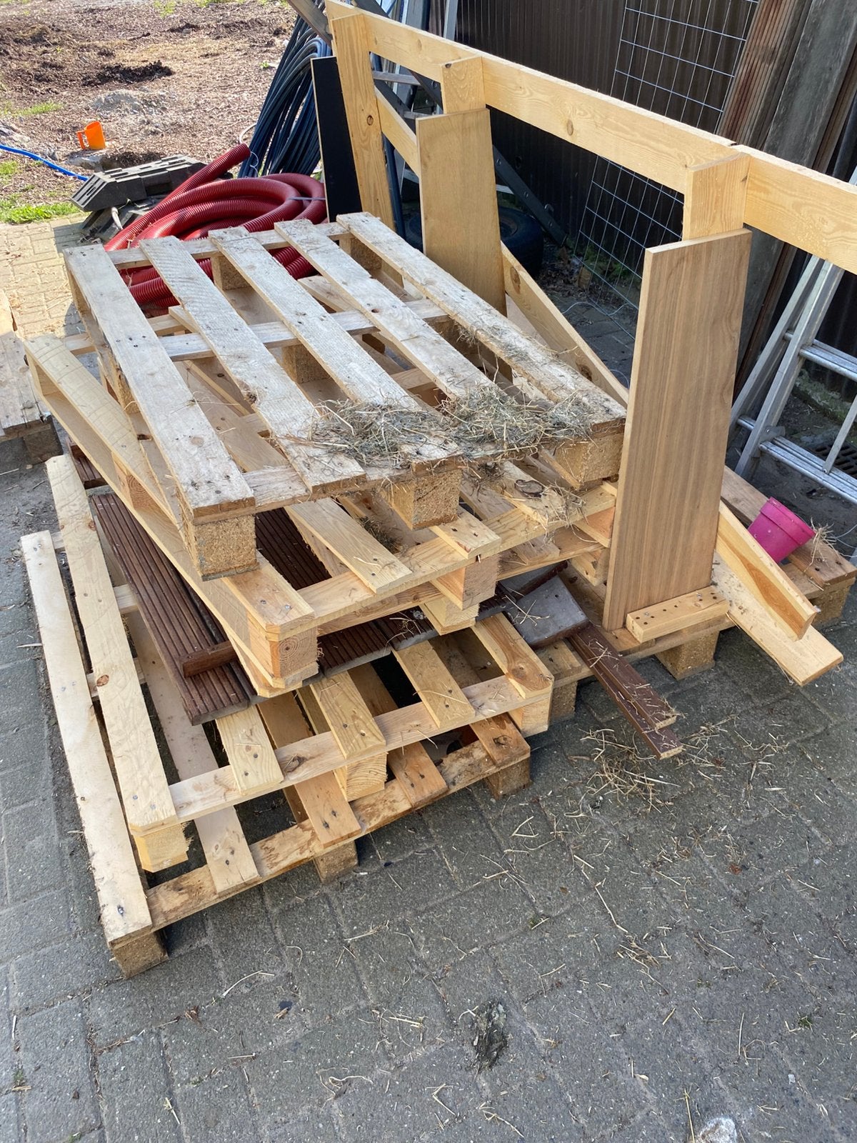 Gratis hout, Doe-het-zelf en Bouw, Hout en Planken, Ophalen, Zo goed als nieuw