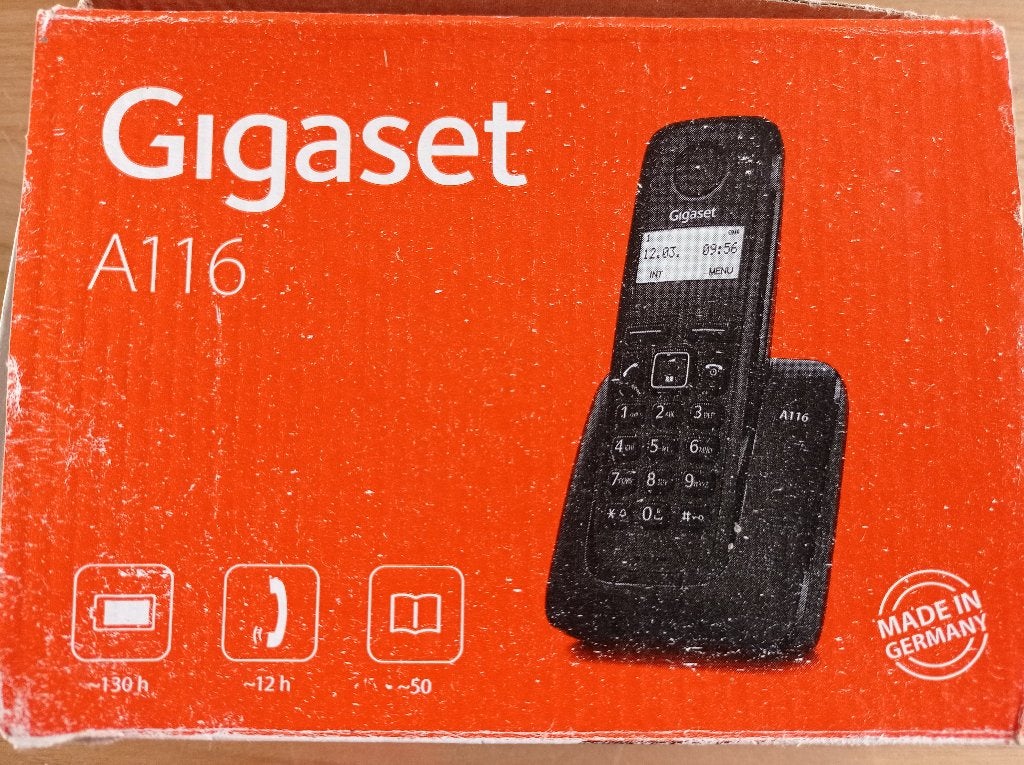 Téléphone sans fil Gigaset A116, Enlèvement, Utilisé, 1 combiné