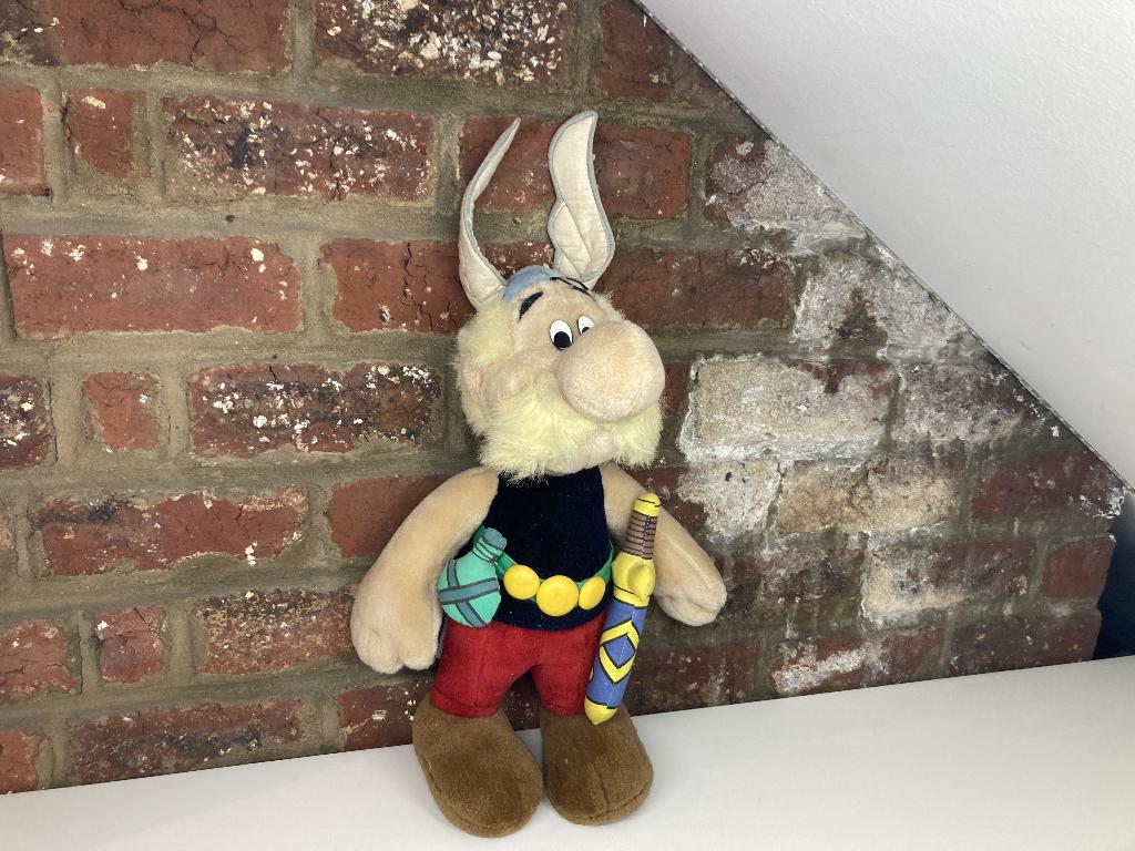 Peluche Astérix, Collections, Personnages de BD, Enlèvement ou Envoi, Astérix et Obélix, Comme neuf, Statue ou Figurine