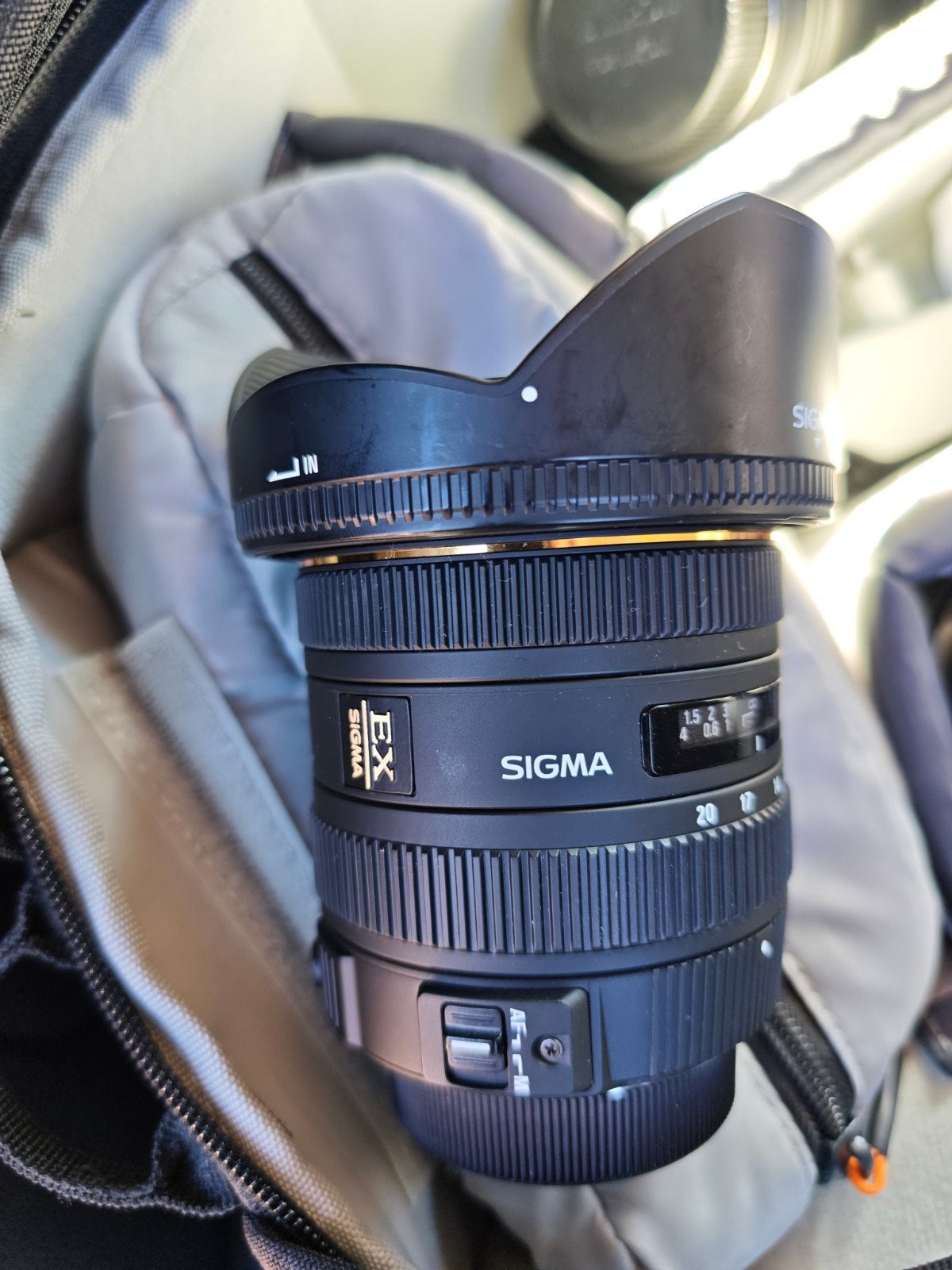 Objectif Sigma 10-20 mm f/3.5 EX DC HSM pour Nikon – grand-a, Enlèvement ou Envoi, Nikon, Monture Nikon F, Autofocus