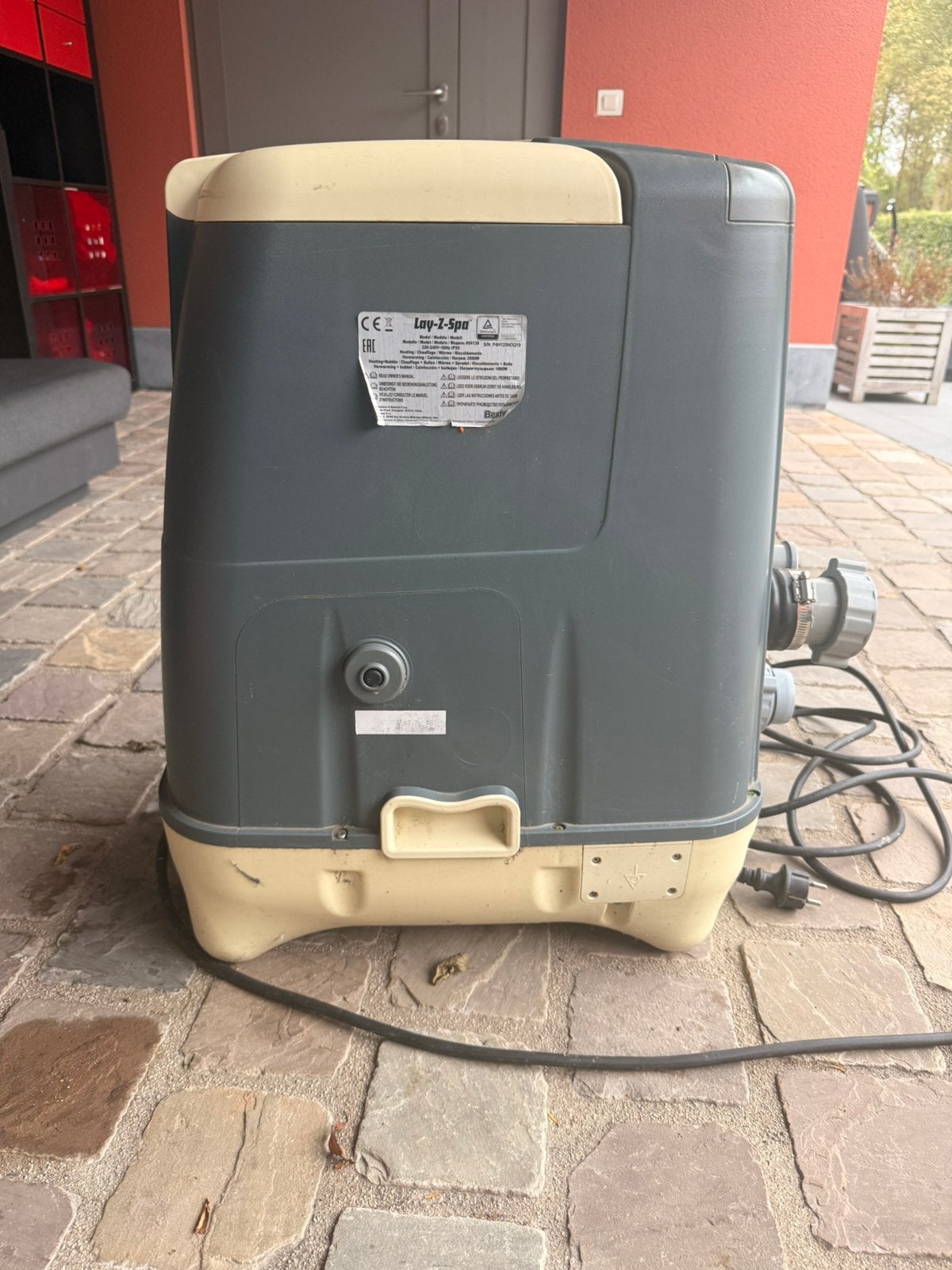 Enkel pomp: lay-Z-spa model #54138, Tuin en Terras, Ophalen, Gebruikt, Pomp, Opblaasbaar