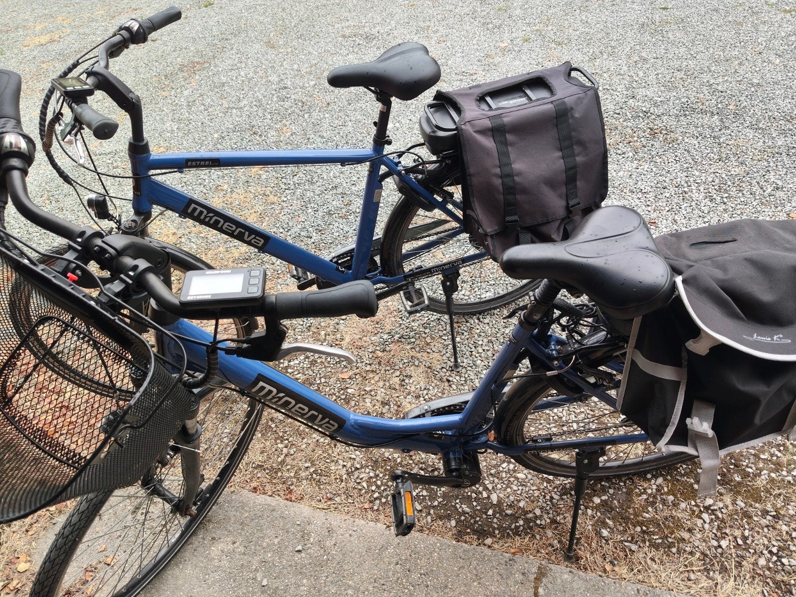 heren dames elektrische fiets Minerva, Enlèvement