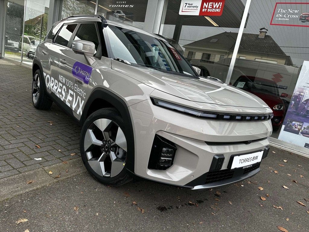 KGM Torres EVX Titanium 100% elektrisch 462km actieradius, Autos, Cuir, Autres modèles, Achat, Euro 6