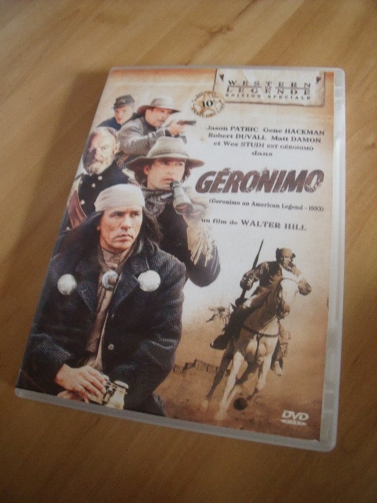 Géronimo (Gene Hackman, Robert Duvall), Frans, Vanaf 9 jaar, Ophalen of Verzenden, Zo goed als nieuw