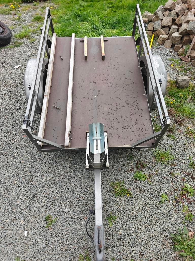 Aanhang wagen voor motor Of vespa. Zeer goede staat!, Ophalen