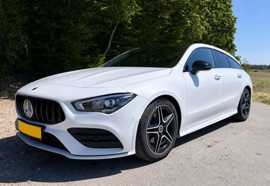 Mercedes-Benz CLA 180 Shooting Brake AMG Line, Auto's, Lichtsensor, Wit, Break, 5 deurs