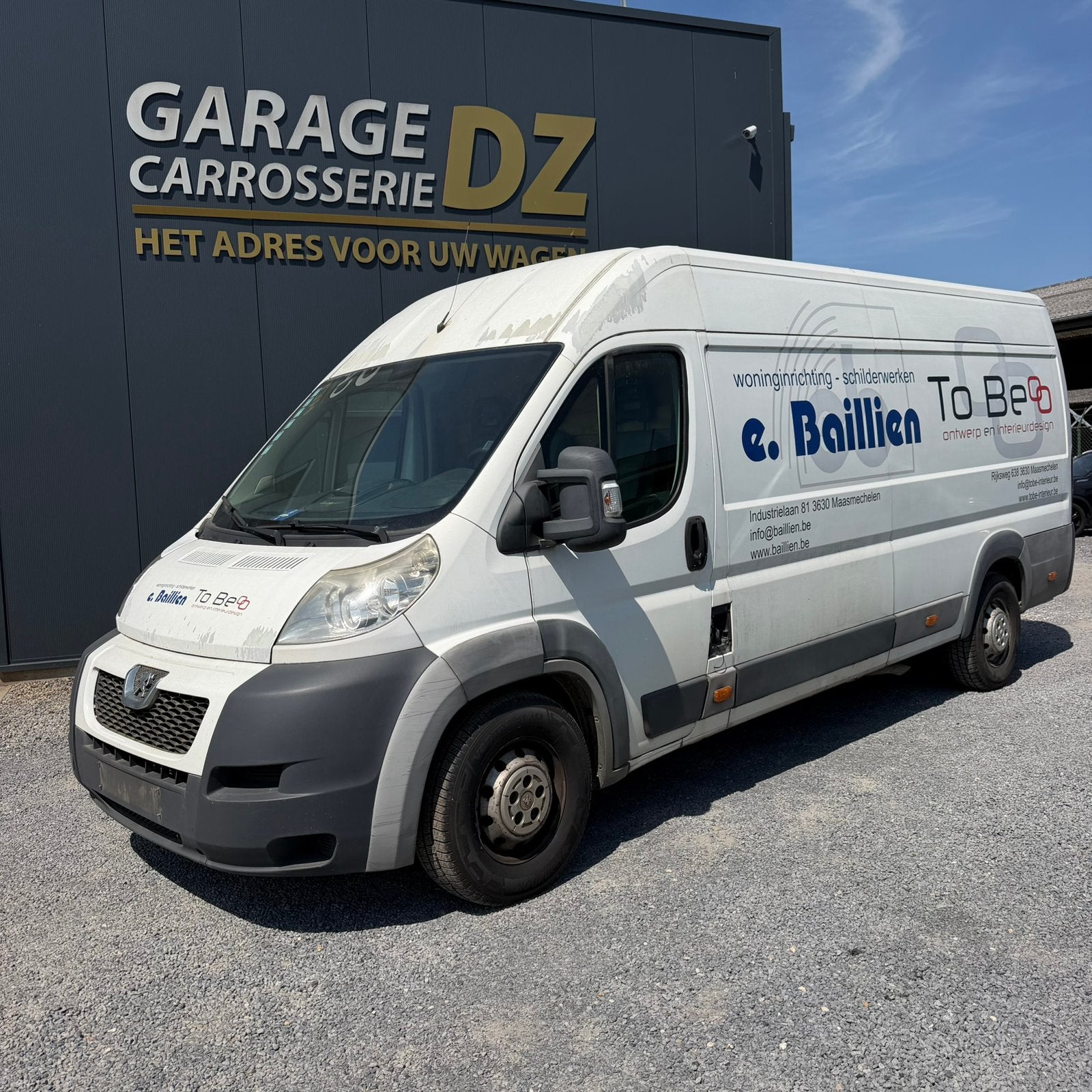 Peugeot Boxer L3H2 2012 EXPORT!, Euro 5, Zwart, 4 cilinders, Wit