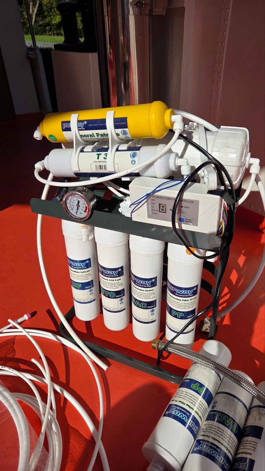 osmose watermaker Pur Quick 7 600 gpd, Elektronische apparatuur, Ophalen, Zo goed als nieuw