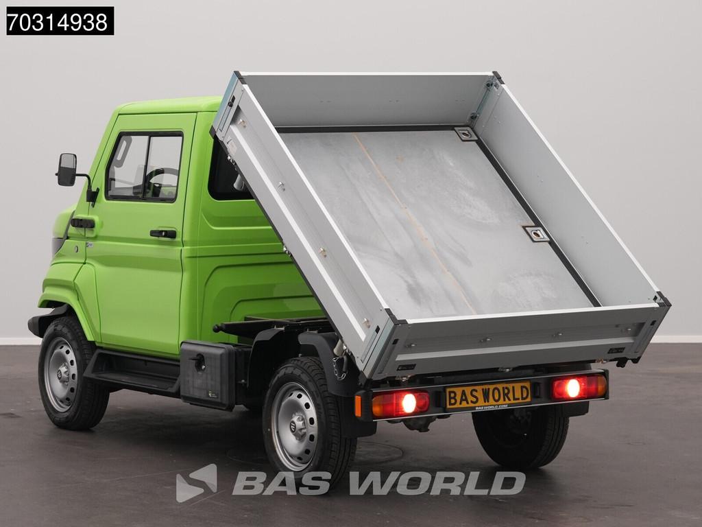 Evum aCar SWB Cassone Ribaltabile 23 Kwh MY23 4x4 Kipper Pri, Auto's, Bestelwagens en Lichte vracht, Stof, Te koop, 1685 kg, Groen