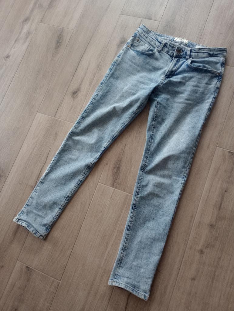 Jeansbroek Rebel - slim fit  W32 - L32, Ophalen, Gedragen, Blauw, W32 (confectie 46) of kleiner