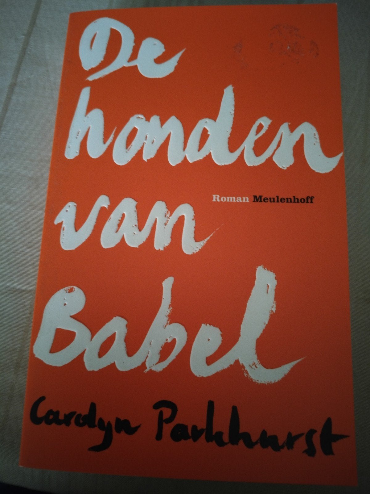 C. Parkhurst - De honden van Babel, Ophalen of Verzenden, C. Parkhurst