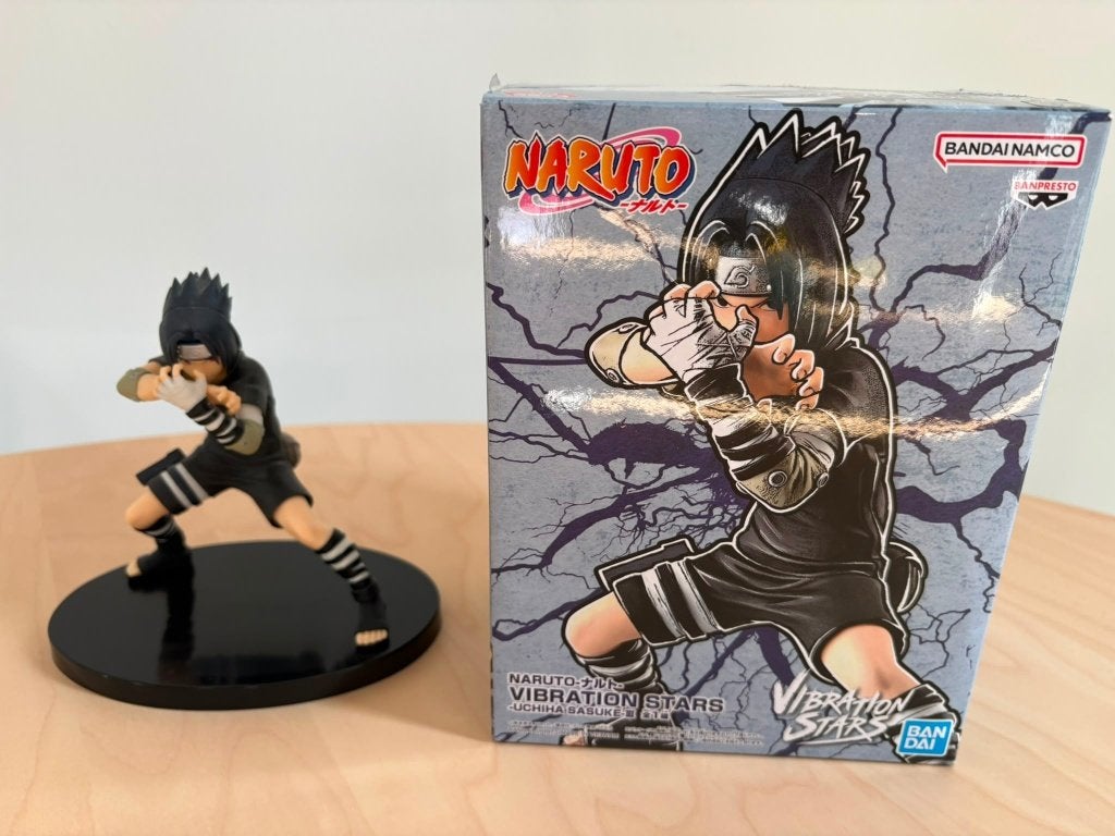 Figurine Naruto Sasuke Uchiha Vibration Stars Bandai, Collections, Enlèvement, Comme neuf, Fantasy