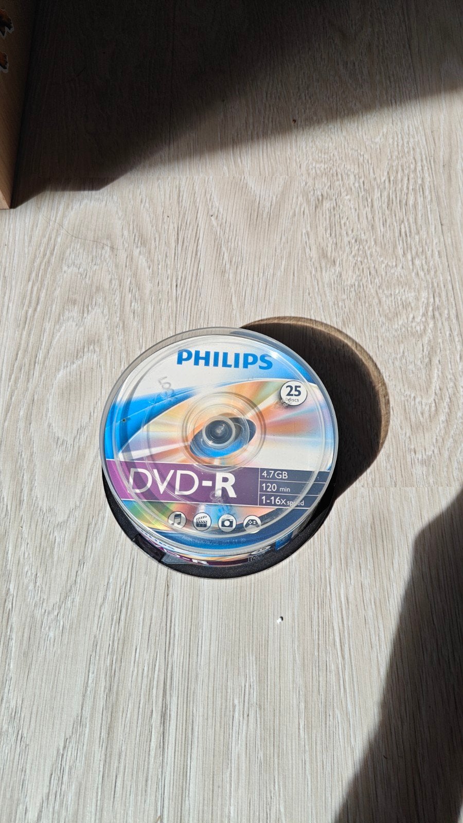 Philips DVD-R 4.7GB 120 min 1-16x speed, Enlèvement ou Envoi, Dvd