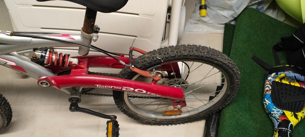 Vélo VTT enfant 20'', Enlèvement, Utilisé, Frein sur jante, 16 à 20 pouces