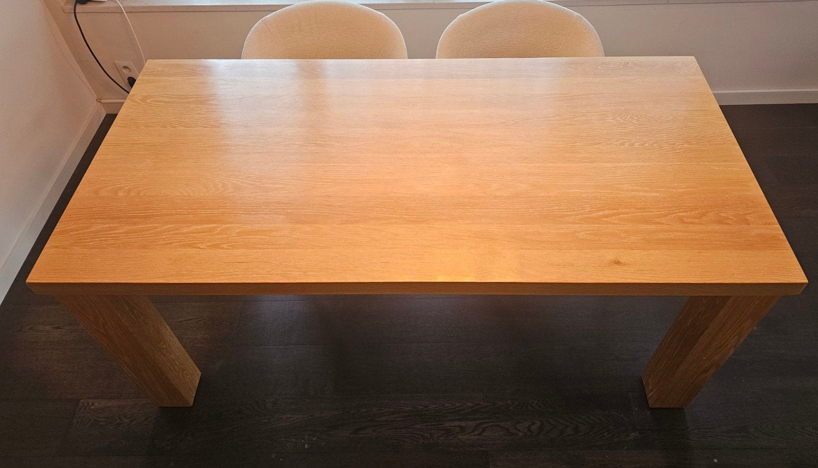 Heel stevige salontafel in massief hout, Maison & Meubles, Tables | Tables de salon, 75 cm ou plus, 150 à 200 cm, Comme neuf, Enlèvement