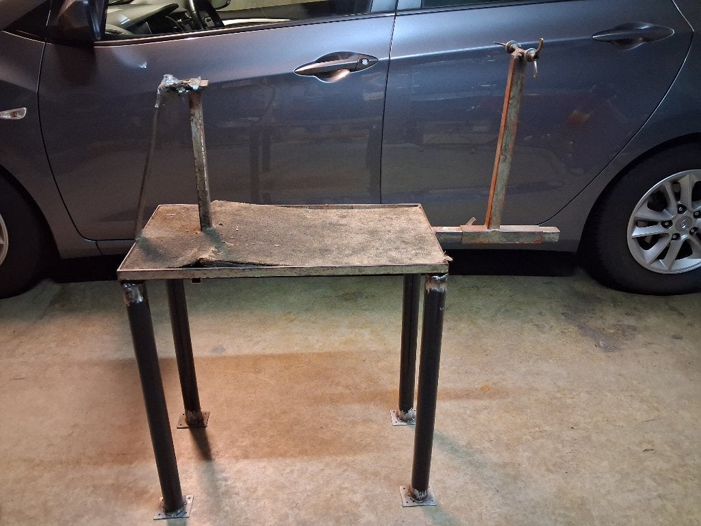 Fiets werkstandaard vintage, Ophalen, Gebruikt