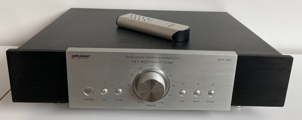 Advance Acoustic MPP206 PRE, Audio, Tv en Foto, Versterkers en Ontvangers, Zo goed als nieuw, Stereo, 120 watt of meer, Overige merken