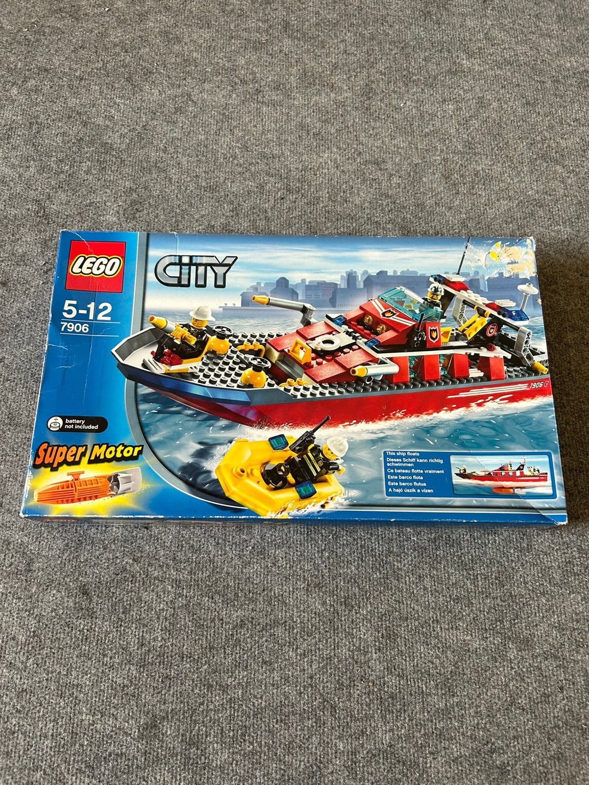Lego city boot, Ophalen, Compleet, Lego, City