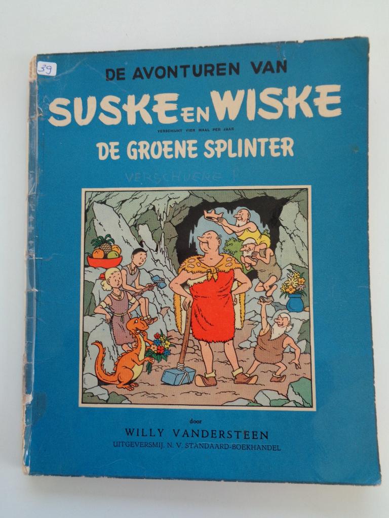Suske en Wiske - De Groene Splinter (1e druk 1957), Enlèvement ou Envoi