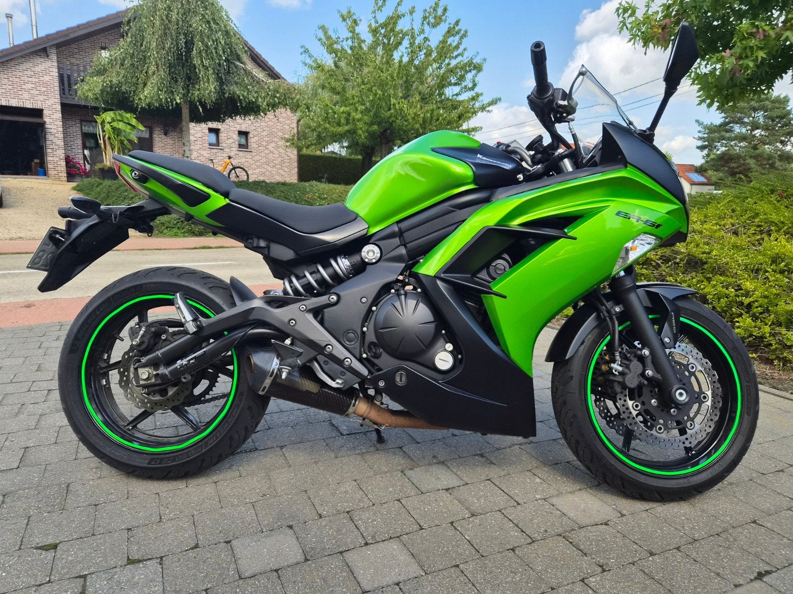 Kawasaki ER-6F ABS | A2 25 kW | 2013 | 14.026 km | 1e eig., Motos, Motos | Kawasaki, ABS, Occasion, Plus de 35 kW, 2 cylindres