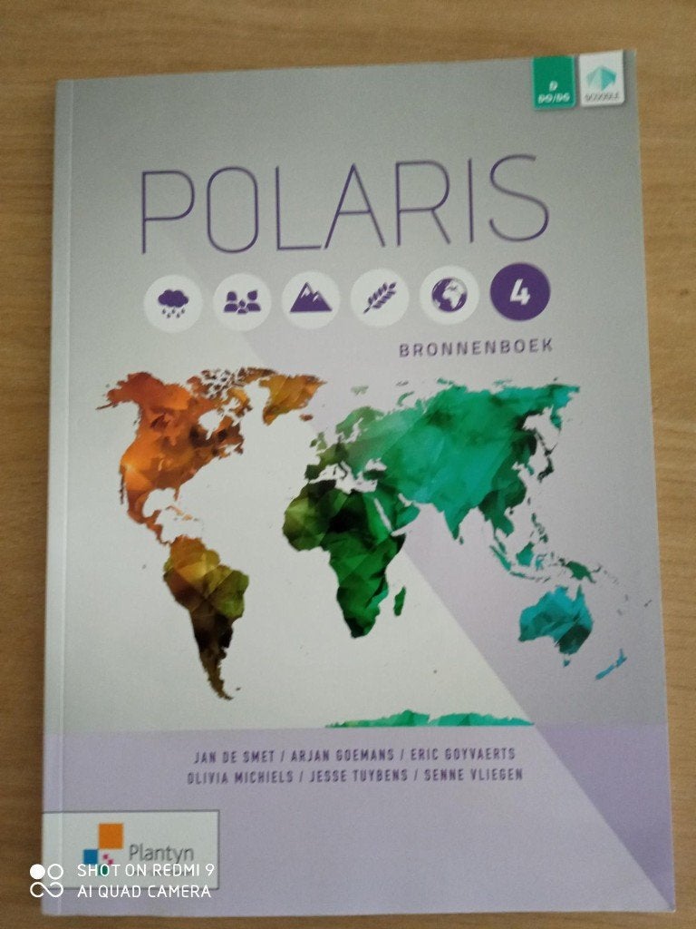 Handboek aardrijkskunde Polaris 4 Bronnenboek, Boeken, Schoolboeken, Ophalen, Zo goed als nieuw, Aardrijkskunde