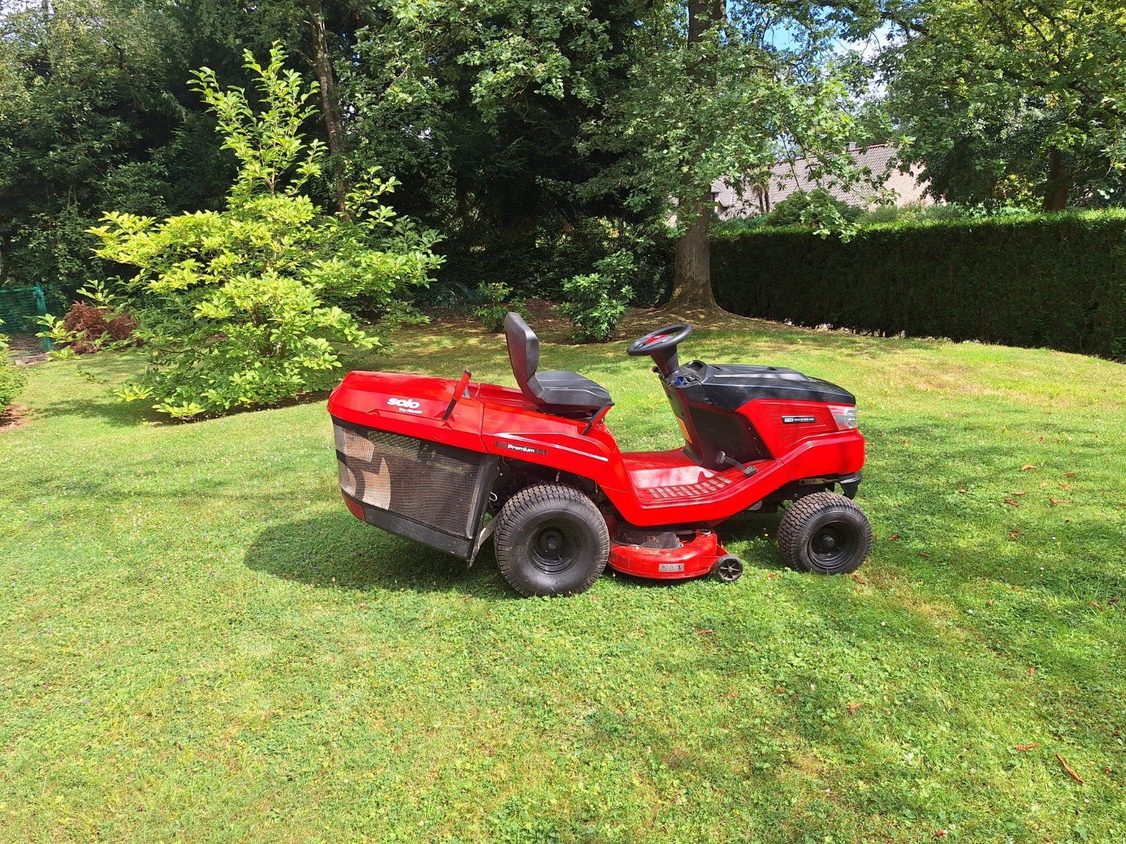 tracteur tondeuse Solo T16, Jardin & Terrasse, Enlèvement, Utilisé, Fonction de mulching